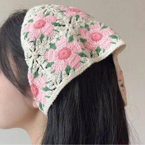 Floral Crochet Headband P26